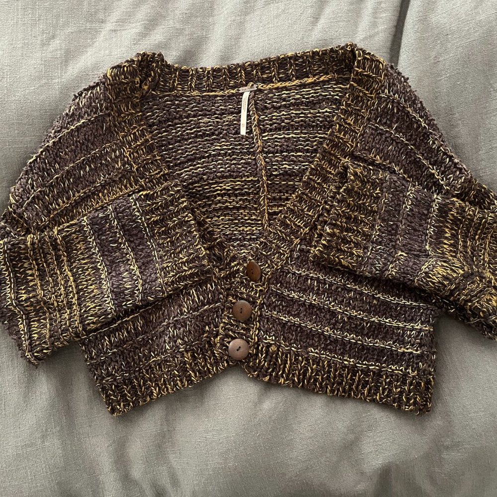 Free People Cotton Cardigan